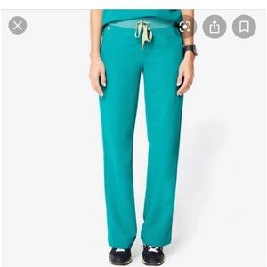 Figs wide-leg scrub pant size xs